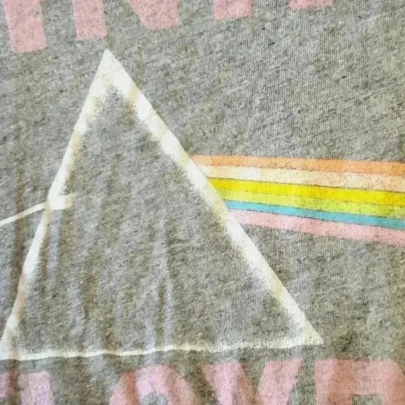 Pink Floyd Dark Side of the Moon T-Shirt Short Sleeve, Sz XL Gray Color - Picture 5 of 7